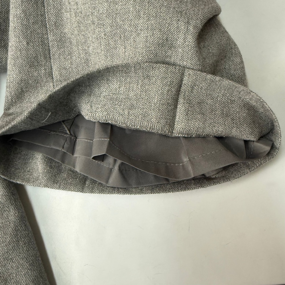 Banana Republic Jackson Fit Pants Womens 8P Gray Wool Blend Fully Lined NWT - Picture 11 of 16